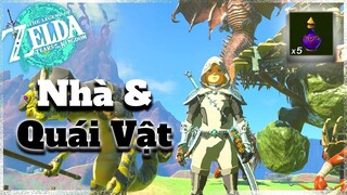 Zelda TOTK | Cách xây Nhà và lấy mô hình Quái Vật