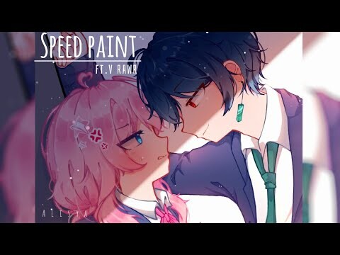 🌹💫Kabe-Don!!||Speedpaint Ft. V Rawr