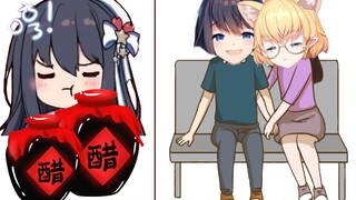 【蟹栗糖】醋坛子蟹老板&靠着阿蟹睡觉的kuri