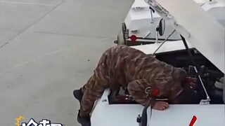 After fixing the car, I found another screw on the ground—losing one isn't scary, but finding an ext