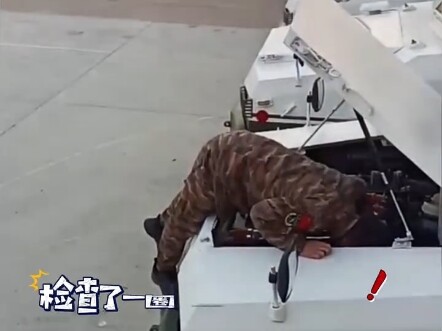 After fixing the car, I found another screw on the ground—losing one isn't scary, but finding an ext