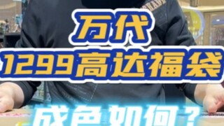 Is the Bandai Gundam lucky bag worth 1,299 a blessing or a scam?