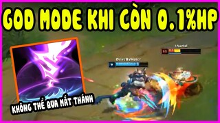 Khi cao thủ còn 0.1% HP thì bật GOD MODE, Không thể nào qua mắt thánh - LMHT - LOL - Skin - Montage