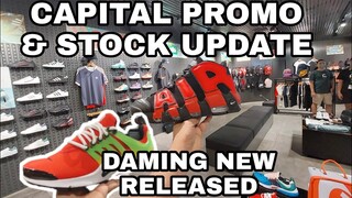 CAPITAL SNEAKER STORE SALE AND PROMO UPDATE MAY MGA NEW RELEASED BASKETBALL SHOES LEBRON19, UPTEMPO