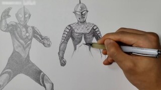 Chưa ai đọc hết phải không "100 giờ vẽ tay full nhân vật [Ultraman]"