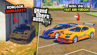 MISI MENCARI MOBIL JDM LANGKA YANG RUSAK TERBENGKALAI - GTA 5 MOD