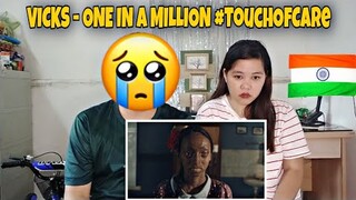 VICKS - ONE IN A MILLION #TOUCHOFCARE REACTION! |FILIPINO COUPLE REACTION