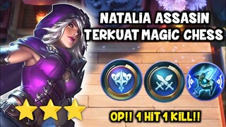 NATALIA ⭐⭐⭐ HERO ASSASIN TERKUAT MAGIC CHESS SEKARANG !! HYPER ASTRO SWORDSMAN COMBO TERKUAT MC!!