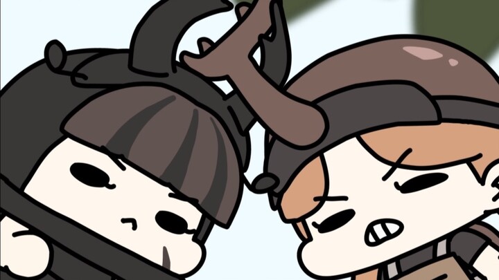 แมลงคีมจัง ปะทะ ด้วงกว่างจัง [bugchan]