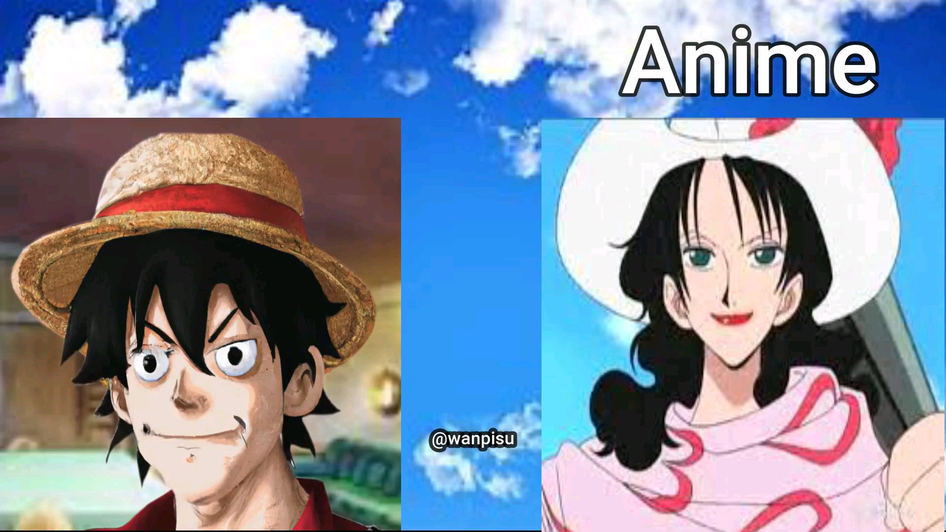 One Piece Female Edition-2, Anime Vs Reddit (The Rock Reaction Meme) 