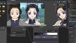 [ Demon Slayer ] My friend studied modeling for three years and created a perfect Demon Slayer Shino