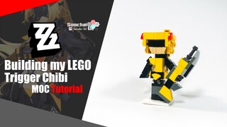 LEGO Zenless Zone Zero Trigger Chibi MOC Tutorial | Somchai Ud