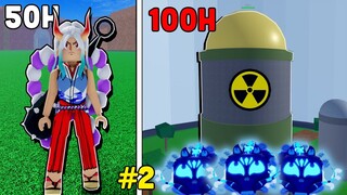 Hành Trình 100H Làm YAMATO Đánh Factory Ra Trái KITSUNE Trong Blox Fruits (TẬP 2)