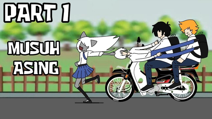 MUSUH ASING DARI LUAR ANGKASA PART 1 - Drama Animasi Sekolah