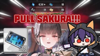 [NIKKE] PULL 109 NORMAL VOUCHERS SHOULD PULL SAKURA