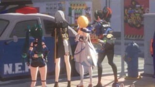 Successfully captured two fugitives from another world