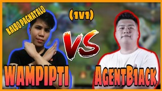 WAMPIPTI VS AGENTB1ACK (1V1 ESMERALDA VS HARITH) | KALBO TALO??? | MLBB GAMEPLAY!