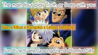 The Main HxH Four Plays Truth or Dare w/ Listener ASMR