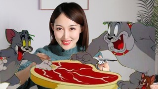 ลองสเต็กชิ้นใหญ่ใน Tom and Jerry สเต็กโทมาฮอก 1.2กก. อยากกินมั้ย?