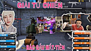 [Free Fire] ĐKHANG, ĐQS, X - WAO Tham Gia Giải Tử Chiến Của BÁC GẤU, ĐKHANG Cân 4, BÁC GẤU Tấu Hài