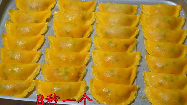 Stop using a spoon to make egg dumplings—here's a new method that lets you make one in just 8 second