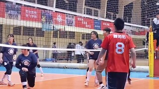 [The second episode of the cultural students mistakenly entering the volleyball game of the sports s