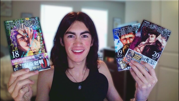 Showing You My Manga Haul ASMR - (Jujutsu Kaisen Special Editions + Death Note All In One)