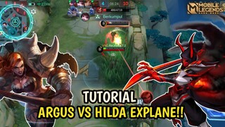 Tutorial argus execute vs Hilda explane