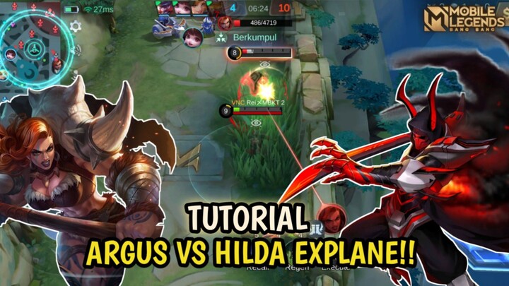 Tutorial argus execute vs Hilda explane