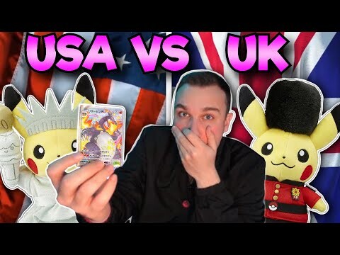 POKEMON CARDS FROM EACH COUNTRY!?! USA VS UK - WHO HAS THE BEST?!