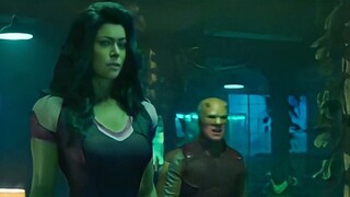 She Hulk And Daredevil Team Up Fight | She Hulk Episode 8