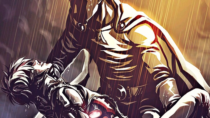 King: Have you ever lost the Saitama style? Saitama: No King: Genos, have you ever won? Genos: I TM.