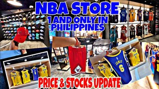 NBA STORE IN MANILA PHILIPPINES KOBE JERSEY & BASKETBALL SHOES UPDATE