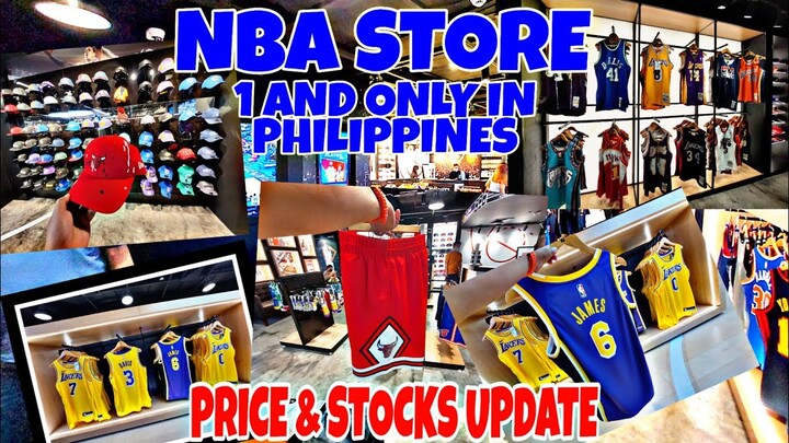 NBA STORE IN MANILA PHILIPPINES KOBE JERSEY & BASKETBALL SHOES UPDATE