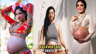 Gila Seksi Banget! Inilah 7 Potret Kehamilan Artis Yang Bikin Susah Tidur