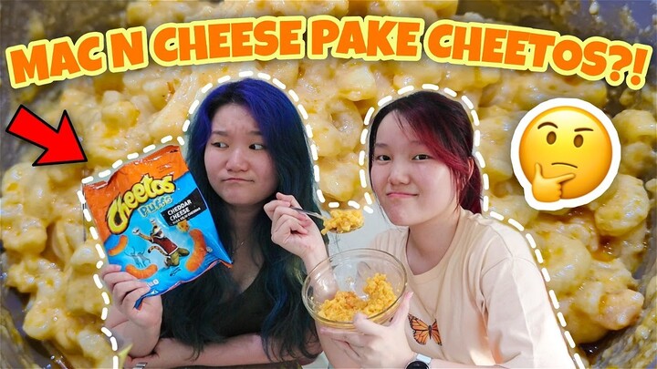 COBAIN RESEP VIRAL TIKTOK! - MAC N CHEESE PAKE CHEETOS?