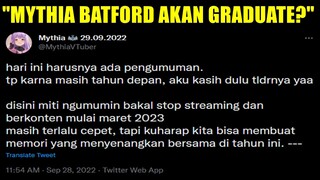 Vtuber Mythia Batford Mengumumkan Akan "Berhenti"...?!!