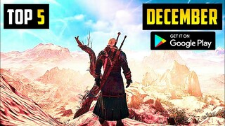 Top 5 New Android Games In DECEMBER 2021| High Graphics (Online/Offline)