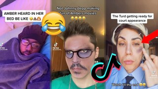 Funny Tiktoks about Johnny Depp vs Amber Heard 😂