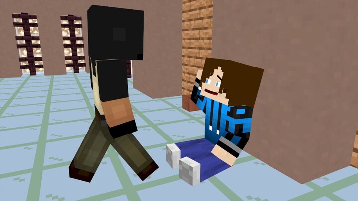 The robber's cerebellum has already atrophied.