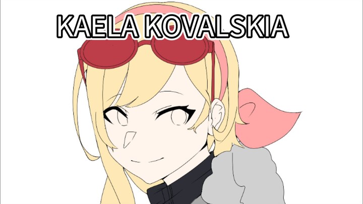 Menggambar Kaela Kovalskia Holo ID Gen 3 #Part 2