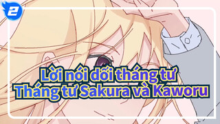 Lời nói dối tháng tư |[Bản vẽ màu 】Tháng tư Sakura và Kaworu_2