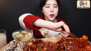 Galbi-jjim Mukbang Asmr - bà hoàng ăn uống 7 #amthuc