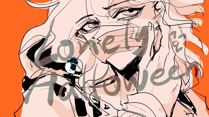 [Danganronpa / Handwriting] Komaeda Nagito who suffocates in Halloween Lonely Halloween
