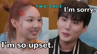 day6 youngk getting roasted by nayeon 😂 (they trained together)