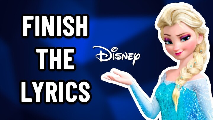 Can You Finish The Lyrics Of These DISNEY Songs ?! | Part 2