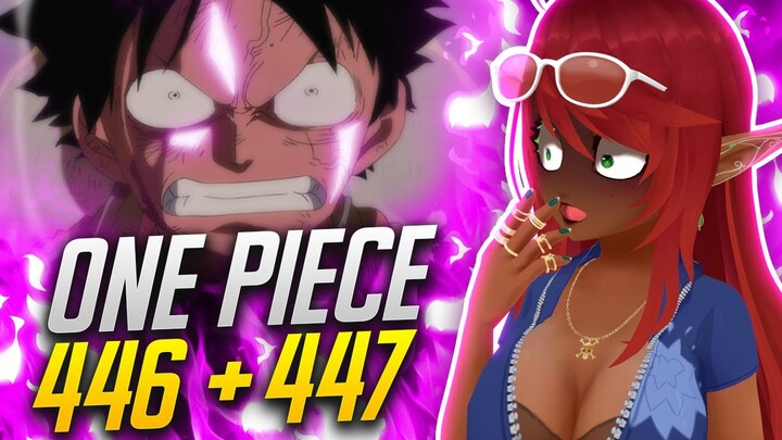LUFFY VS BLACK BEARD?? | One Piece Episode 446/447 Reaction