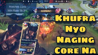 KHUFRA NEW YEAR SETS|Pwede to maging Core Hahaha|Top Batangas Khufra|MLBB