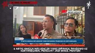 6 Artis Pilihan Prabowo