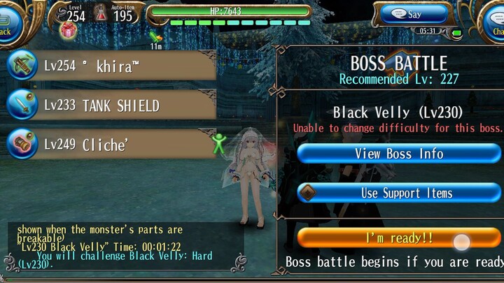 TORAM ONLINE: BLACK VELLY @CHRISTMAS EVENT